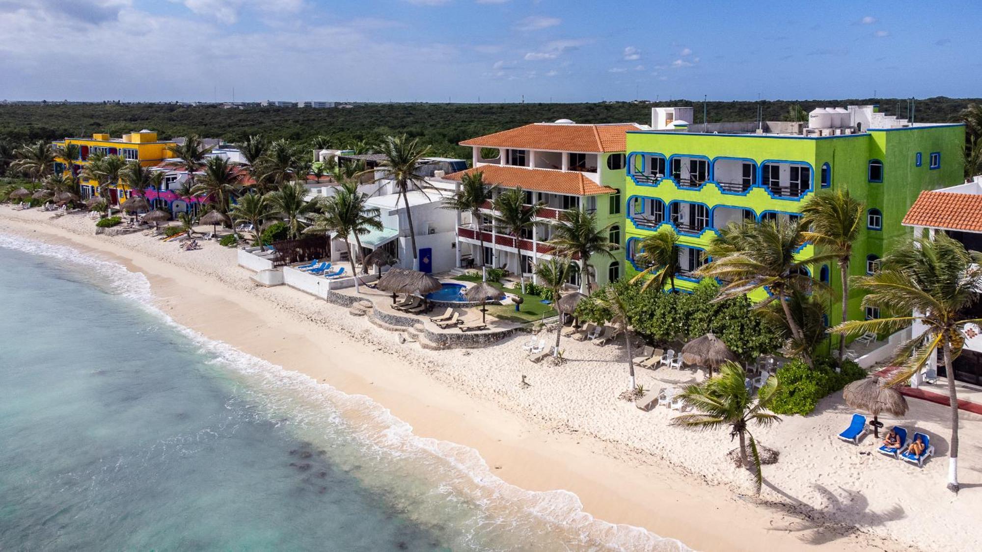 Del Sol Beachfront Akumal Esterno foto